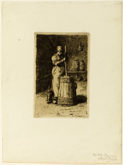 Kavargó nő alkotó: Jean Francois Millet