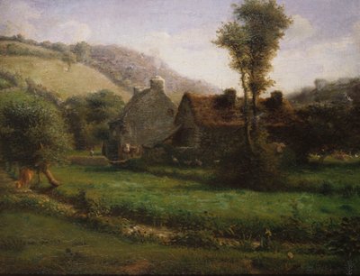 Tájház, 1871 körül alkotó: Jean Francois Millet