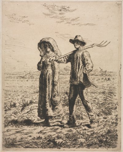 Dolgozni menni alkotó: Jean Francois Millet