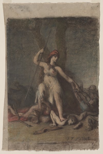 Liberty, valószínűleg 1848. alkotó: Jean Francois Millet