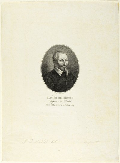 Olivier de Serres alkotó: Jean Francois Millet