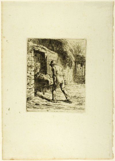 Talicskás paraszt alkotó: Jean Francois Millet