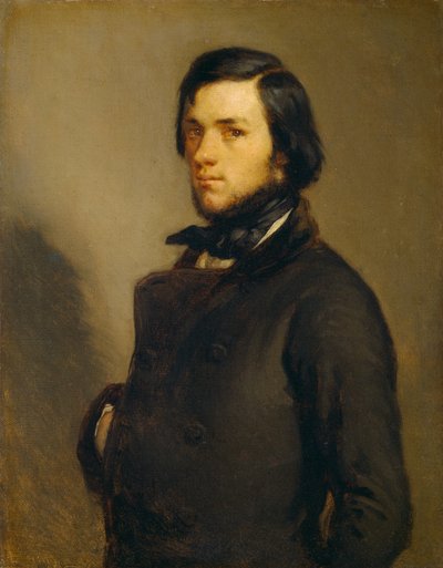 Férfi portréja, c. 1845. alkotó: Jean Francois Millet