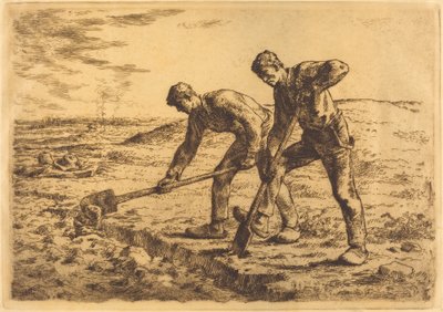 Az ásók (Les becheurs) alkotó: Jean Francois Millet