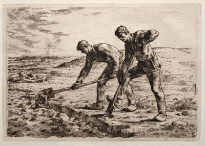A Diggerek. alkotó: Jean Francois Millet
