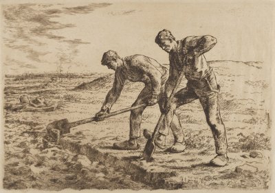 Az ásók, 1814-75 alkotó: Jean Francois Millet
