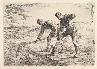 Az ásók, 1830-75. alkotó: Jean Francois Millet