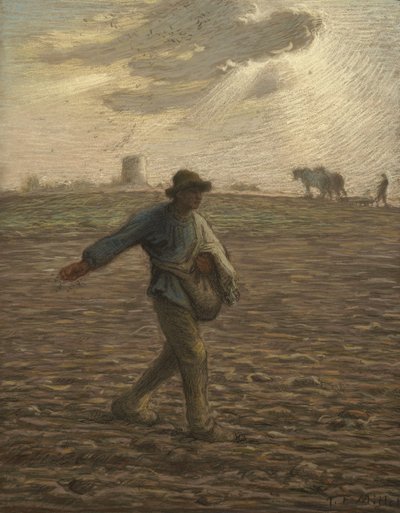 A Magvető, 1865 körül alkotó: Jean Francois Millet