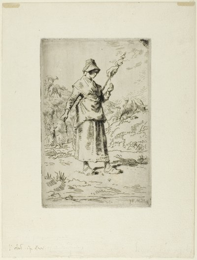 A Spinner alkotó: Jean Francois Millet