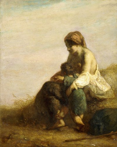 A vándorok, alkotó: Jean Francois Millet