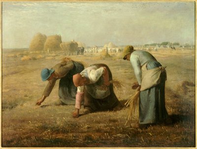 A gleaners. Jean Francois Millet festménye (1814-1875) alkotó: Jean Francois Millet
