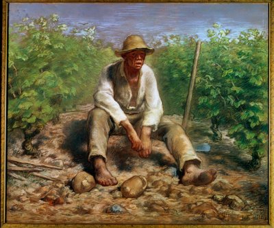 A borász Jean Francois Millet festménye (1814-1875) 19. század Hága. Rijksmuseum alkotó: Jean Francois Millet