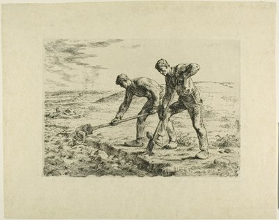 Két férfi ás alkotó: Jean Francois Millet