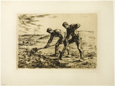 Két férfi ás alkotó: Jean Francois Millet