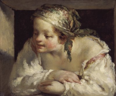 Fiatal nő, 1844-45 alkotó: Jean Francois Millet