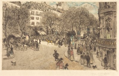 Az olaszok sugárútja alkotó: Jean Francois Raffaelli