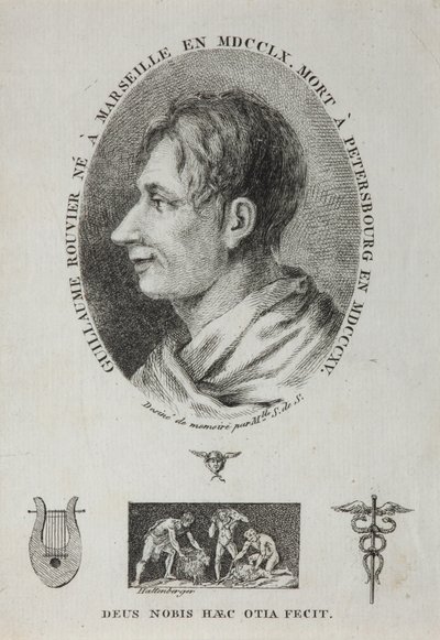 Guillaume Rouvier portréja 1760-1815, 1815 alkotó: Jean Francois Xavier Hattenberger