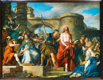 Le Christ devant Pilate - Krisztus Pilátus előtt ... alkotó: Jean François de Troy