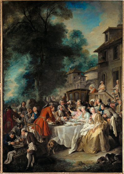 Vadászebéd ... alkotó: Jean François de Troy