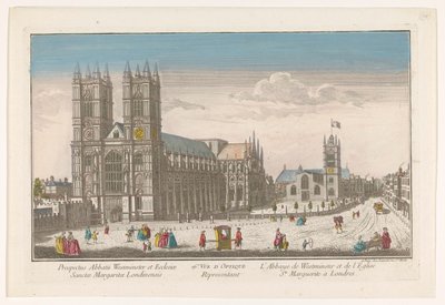 Kilátás a Westminster-apátságra és a londoni Szent Margit-templomra 26. A Vüe d