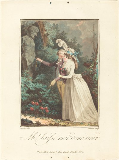 Ah! Szóval hadd lássam alkotó: Jean François Janinet after Nicolas Lavreince