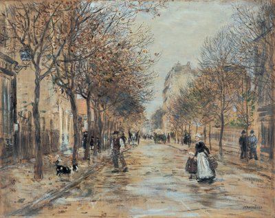 Asnières-i utca alkotó: Jean Francois Raffaelli