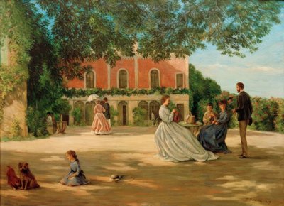 Meric terasza alkotó: Jean Frederic Bazille