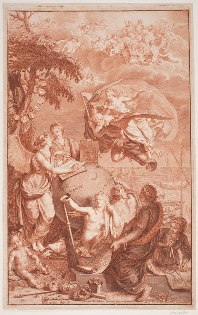 A szállítás allegóriája alkotó: Jean Frederic Herman