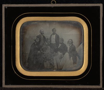 Nyolc csoportos portré, köztük M. & Mme. Eynard alkotó: Jean Gabriel Eynard
