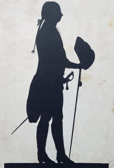 Sziluettje egy férfi alkotó: Jean Gaspard Lavater