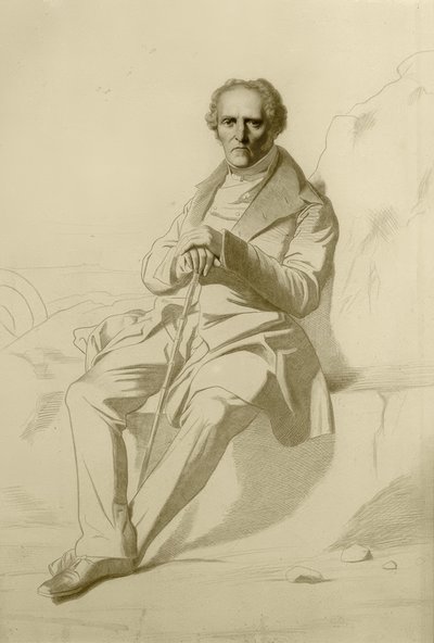 Charles Fourier portréja alkotó: Jean Francois Gigoux