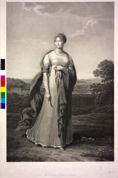 Mária Louisa osztrák főhercegnő alkotó: Jean Godefroy