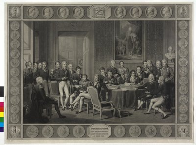 Bécsi kongresszus 1814 / 1815 alkotó: Jean Godefroy