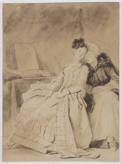 Az intim beszélgetés alkotó: Jean Honore Fragonard