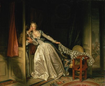 Az ellopott csók alkotó: Jean Honore Fragonard