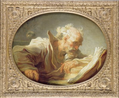 Egy filozófus, 1764 körül (lásd még: 146465) alkotó: Jean Honore Fragonard