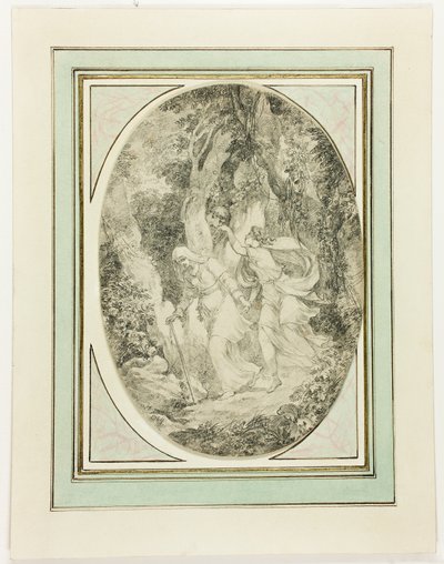 Allegória-zseniális szerelem alkotó: Jean Honore Fragonard