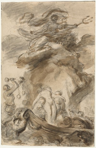 Angelica ki van téve az orknak alkotó: Jean Honore Fragonard