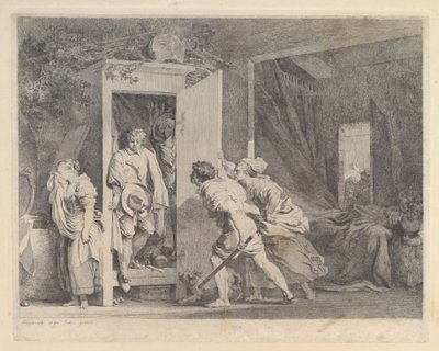 A kabinet, 1778. alkotó: Jean Honore Fragonard