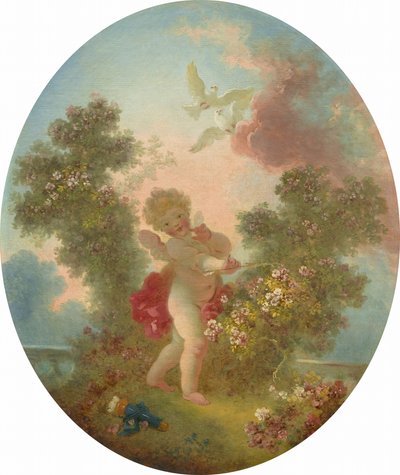 Szerelem a Sentinel c. 17731776. alkotó: Jean Honore Fragonard