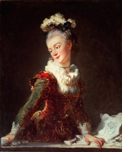 Marie Madeleine Guimard, az Opera első táncosának portréja, 1769 körül (olaj, vászon) alkotó: Jean Honore Fragonard