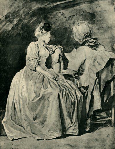 Reading, c1778, 1943. alkotó: Jean Honore Fragonard