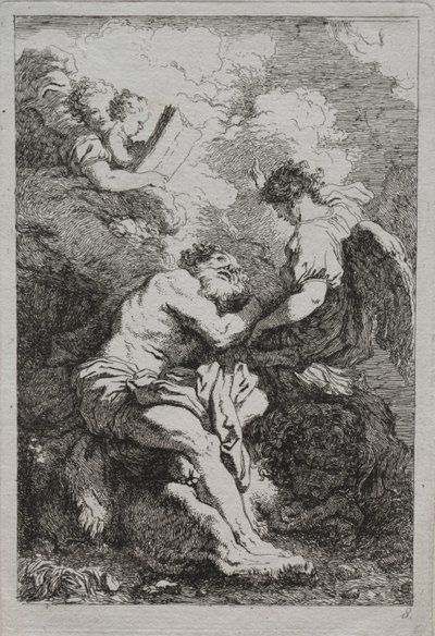 Szent Jeromos alkotó: Jean Honore Fragonard