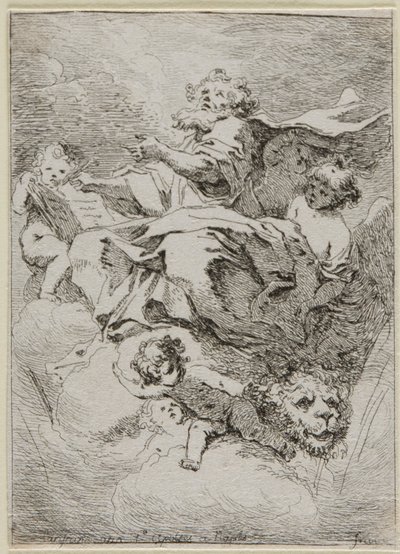 Szent Márk alkotó: Jean Honore Fragonard