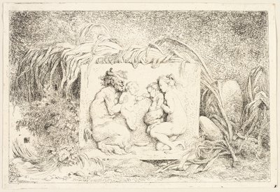 Szatír család a Bacchanales, vagy Szatír játékokból alkotó: Jean Honore Fragonard
