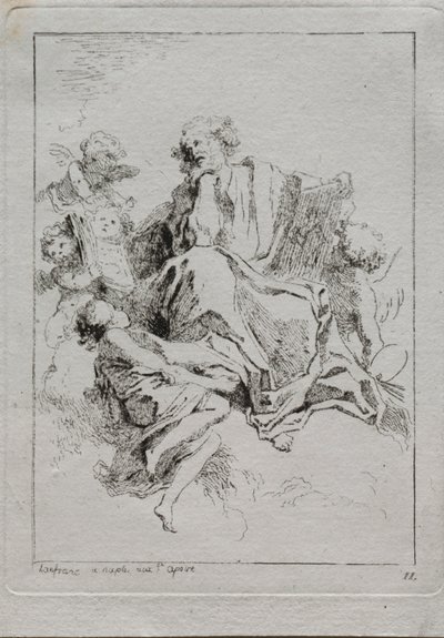 Szent Lukács. alkotó: Jean Honore Fragonard