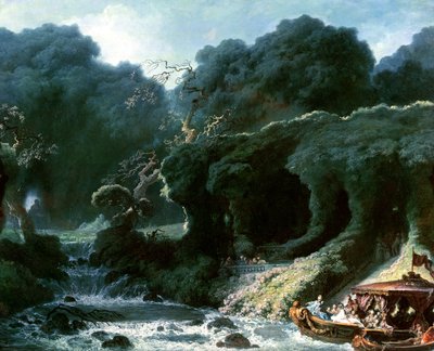 A Rambouillet-i ünnepség vagy A szerelem szigete, 1770 körül alkotó: Jean Honore Fragonard