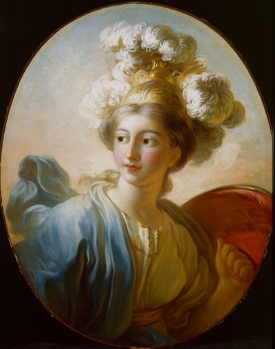 Minerva istennő, 1772 körül alkotó: Jean Honore Fragonard
