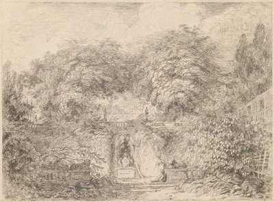 A kis park (Le petite parc) alkotó: Jean Honore Fragonard