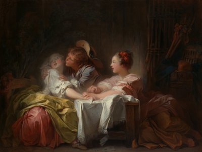 Az ellopott csók, 1760 körül alkotó: Jean Honore Fragonard